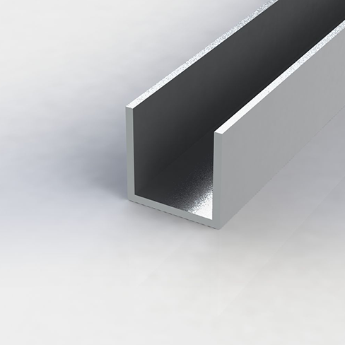 U-CHANNEL 20x20 1.6mm | Extrusions Online